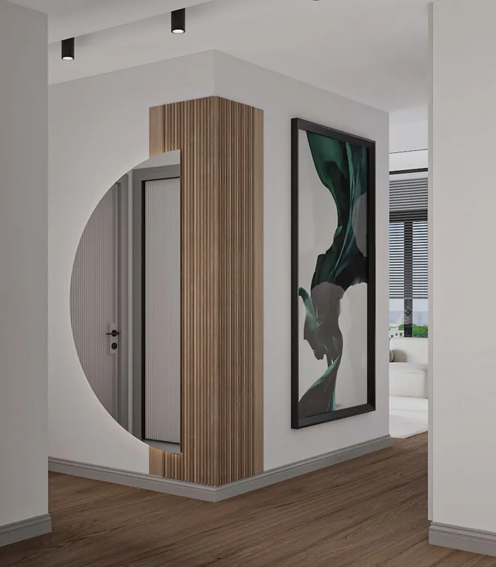 Salon, mutfak ve yaşam alanları — 6