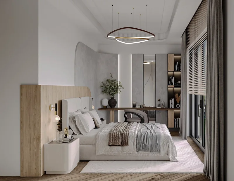 Salon, mutfak ve yaşam alanları — 8