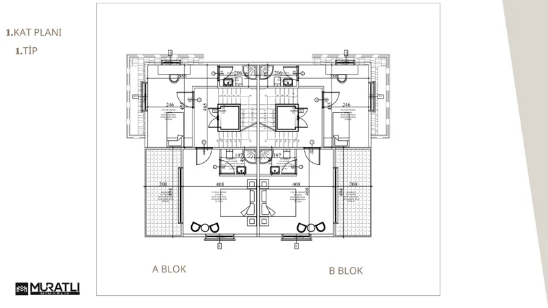 Çatı katlı villa ve planları — 3