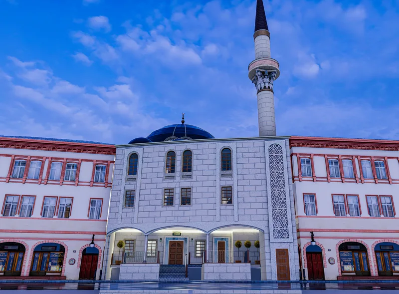 Mavi kubbeli yapı · tasarım ve uygulama — 4
